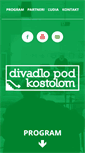 Mobile Screenshot of divadlopodkostolom.sk
